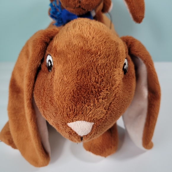 Guess How Much I Love You Board Book Rabbit and Baby Bunny Plush Stuffed Animals - Picture 12 of 16